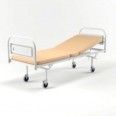 Кровать палатная передвижная с матрацем КПП-01  (код 1471)